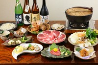 伊那コースに＋で馬ヒレステーキ
【馬肉鍋はコース価格➕1100円】