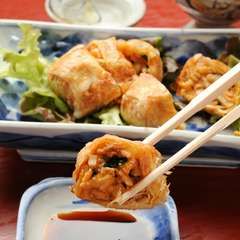 カリッとした食感が楽しい『生ゆば春巻』