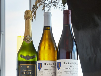 美味しい料理には極上のワイン。料理や好みに合わせて選べます