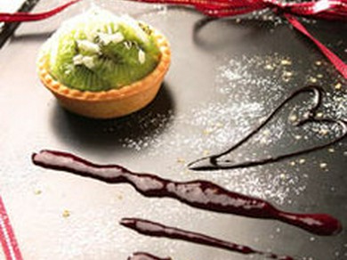 フルーツたっぷりのタルト