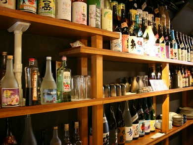 もつ鍋に合った焼酎がそろいます