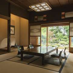 歴史あるお部屋でお食事をお楽しみください（２名様より）