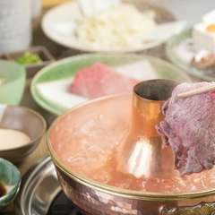 極厚ロースのしゃぶしゃぶ基本コース