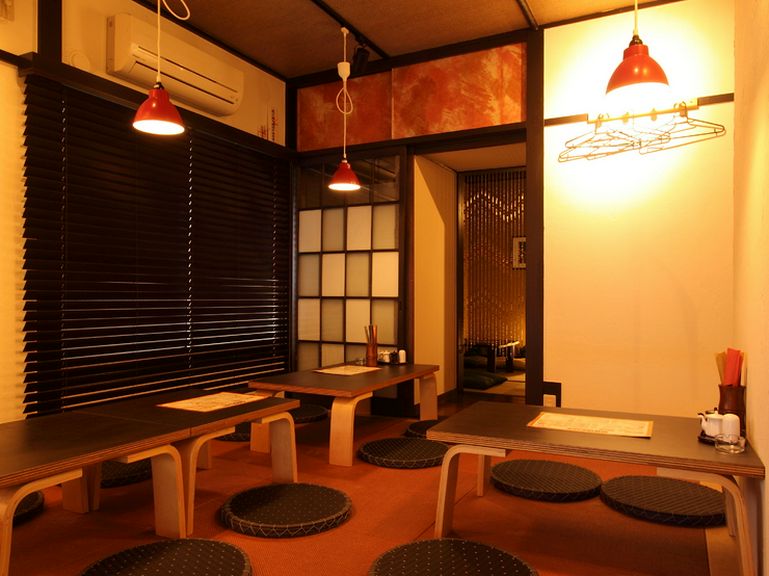 こちらも居心地のいい座敷席