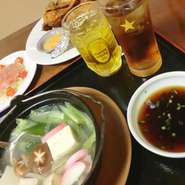 ボリューム抜群！豊富な一品料理！