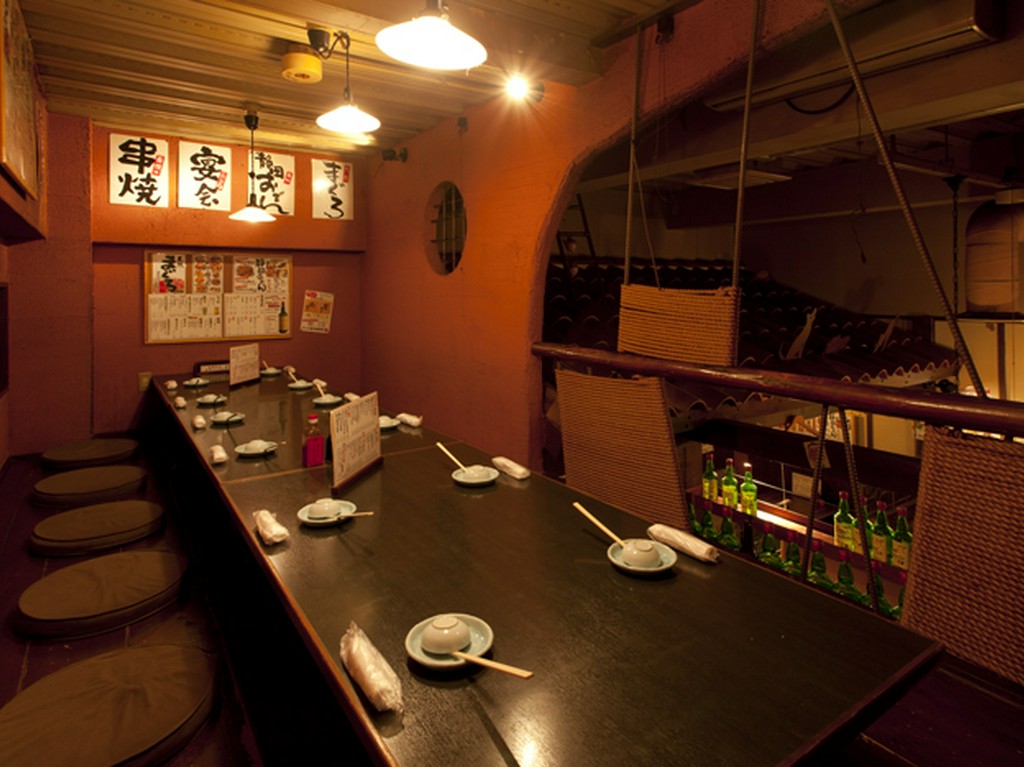 隠れ家的なお席