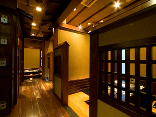 「接待」利用にも好評の落ち着いた空間です。