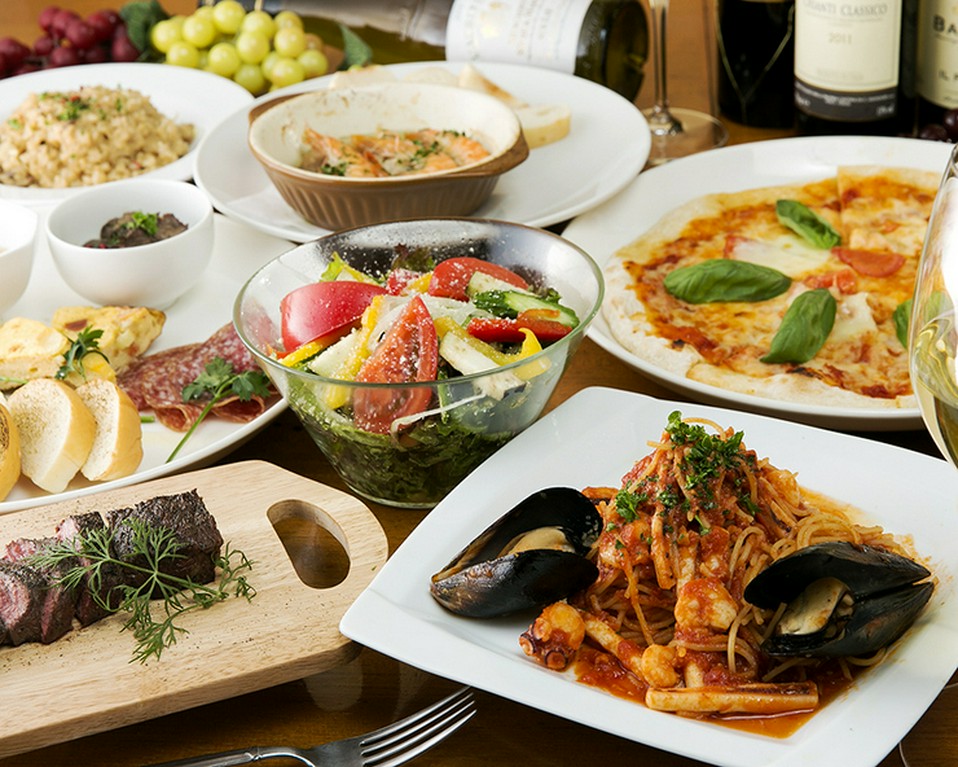 旬の秋の味覚をワインで乾杯