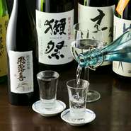 日本酒も12種類と通常飲み放題プラン