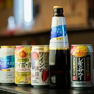 豊富なドリンクをご用意しております。