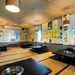 お子さま連れのファミリーにも人気の、寛げる座敷席