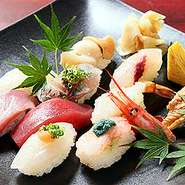 地魚にぎり寿司