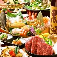 居心地抜群の掘りごたつ×完全個室で宴会をお楽しみください。
最大20名様迄個室で宴会可能です。時間外やコース内容などもお気軽にご相談下さい。
また、宴会にぴったりな特典も多数ご用意しております。


