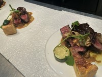 
シェ・モア藤田シェフのおまかせフルコース。