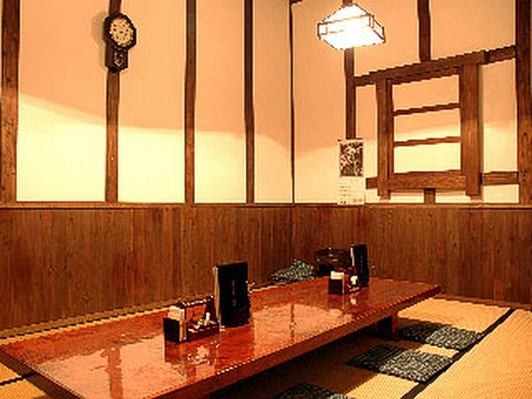 蔵を改装した奥座敷