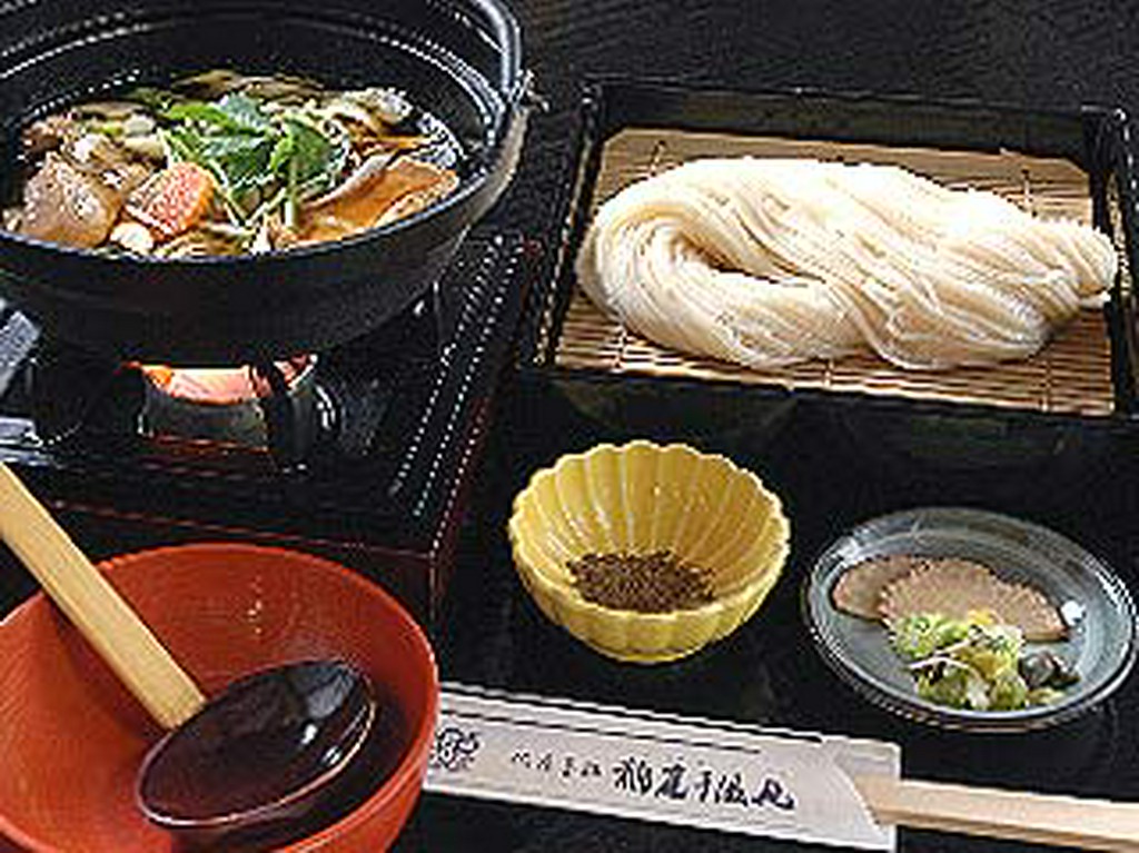 あったかつけ麺　比内地鶏