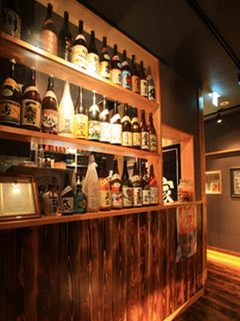 焼酎にこだわっている