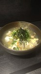 あっさりかつおの効いた　だしにふんわりたまごが絶品です。