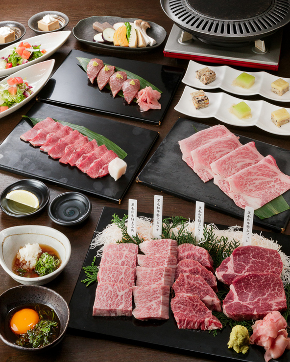 คอร์สเนื้อวัว เนื้อวัวญี่ปุ่นสายพันธุ์แบล็ค IKI