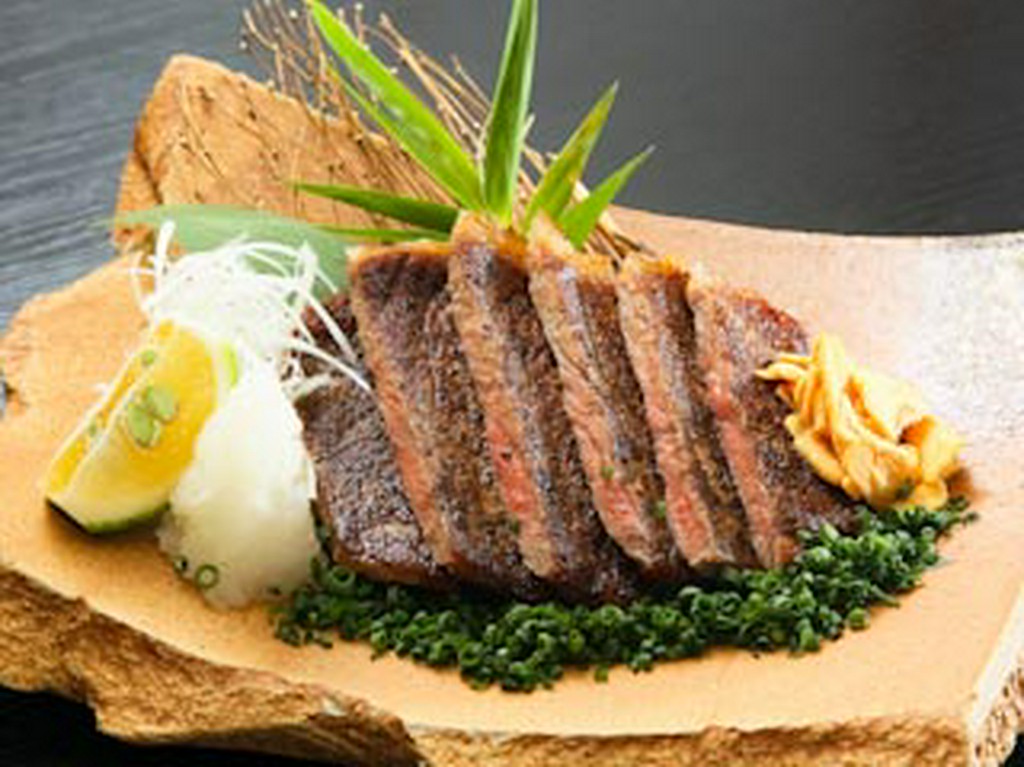 佐賀和牛の炙り。