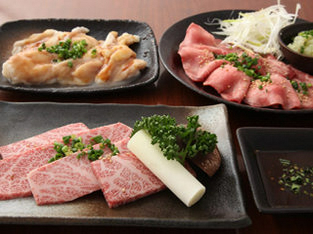 厳選された黒毛和牛のお肉