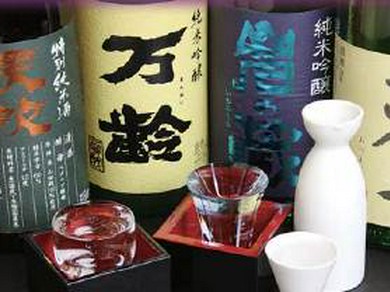 蔵こだわりの「地酒」「焼酎」がオススメです。