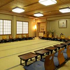 2階には50名様迄ご利用いただける大広間。