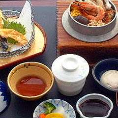 釜飯と天ぷら定食