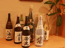 日本料理によく合う飲み物を、ご用意致しております。