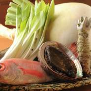 伝統京野菜や天然鮮魚などを使った創作割烹を気軽にどうぞ。