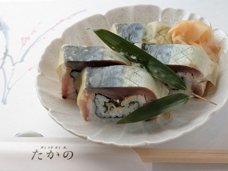 鯖の松前ずし　お土産にも大人気！