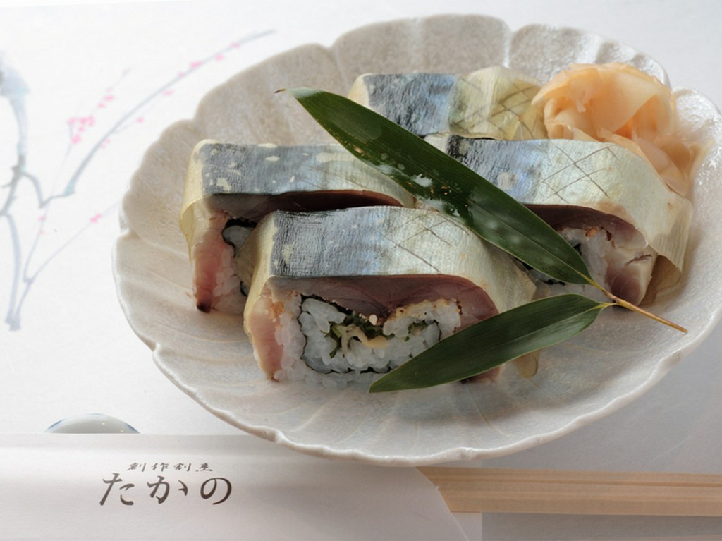 鯖の松前ずし　お土産にも大人気！