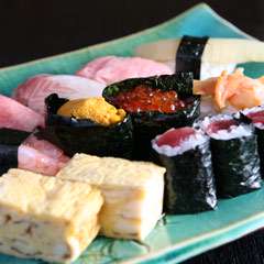 お寿司がやはり一番の売り！!