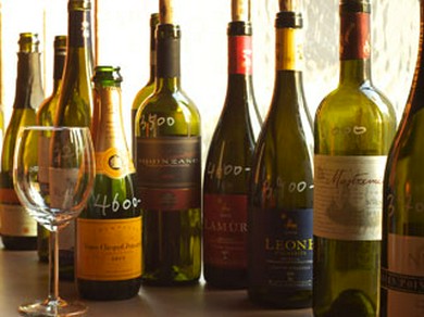 充実したワインのラインナップ