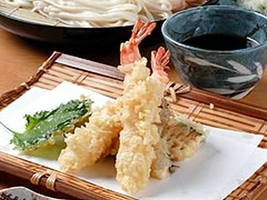 天ざるうどん