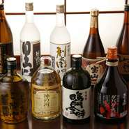  焼酎 各種勢揃い