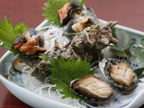 貝の盛り合わせ