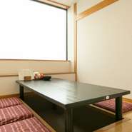 個室で語らう、憩いのひととき。プライベートな時間を満喫