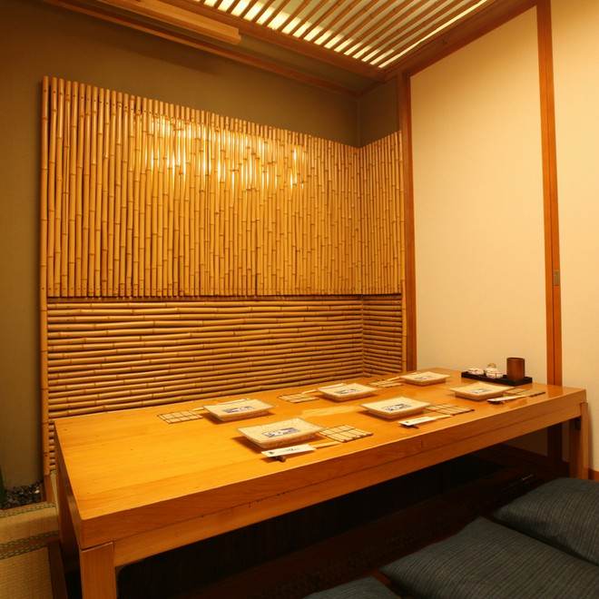 少人数で予約できる個室がある