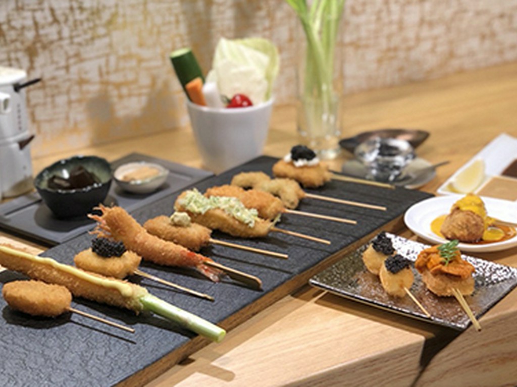 揚げたて串カツと銘酒の宴