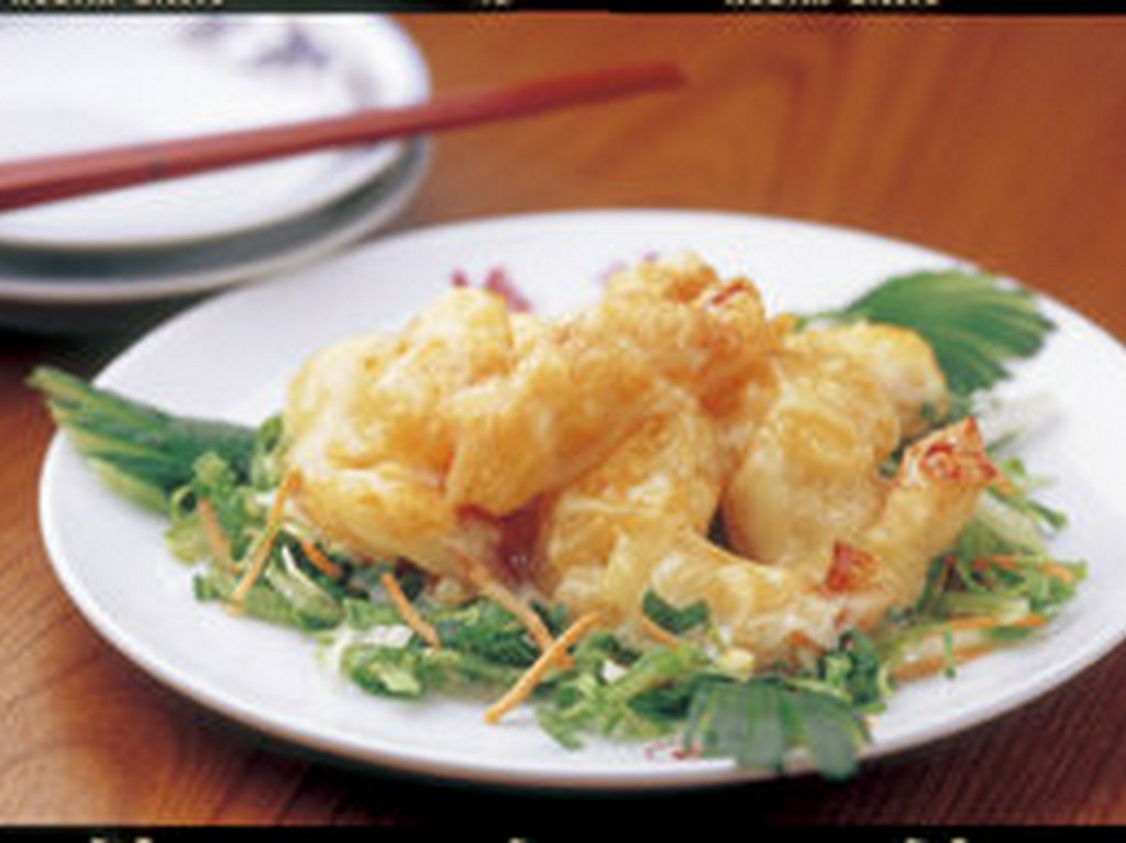 大海老のマヨネーズ和え