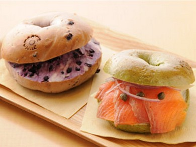 サーモンクリームチーズサンド