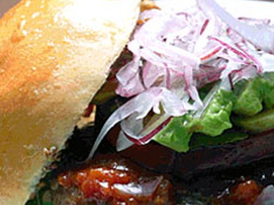 アメリカンテイストのハンバーガーで気分はNewYorker