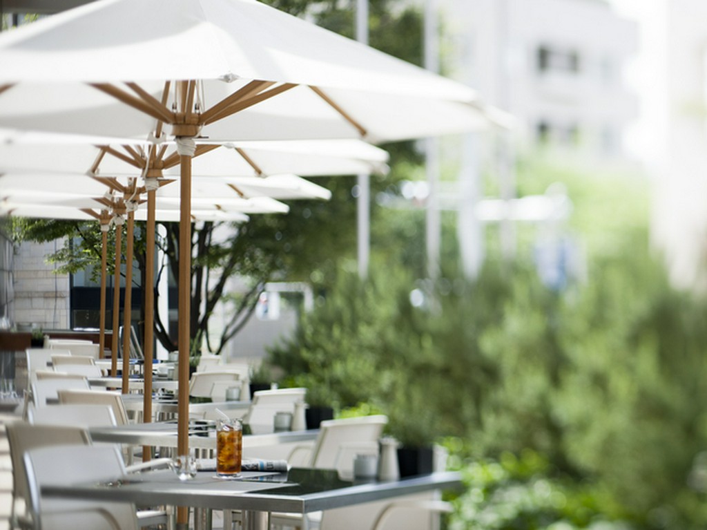 新緑と四季折々の自然とともにお食事を