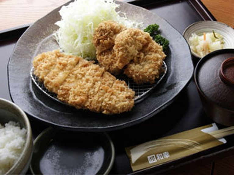 ひれロース盛合せ膳