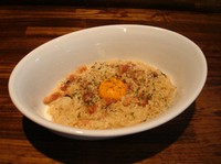 カルボナーラリゾット