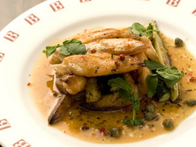 大トロサーモンのオーブン焼き和風ビネグレットソース