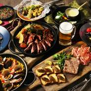 都会のど真ん中！ヨーロッパの雰囲気の中、宴会はいかが？
いつもとは違ったパーティで楽しんでください。