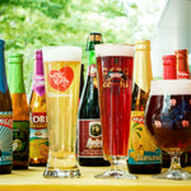 ビールにこだわっている