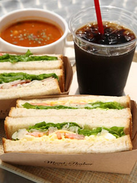 お飲み物といっしょにどうぞ!!　サンドイッチ